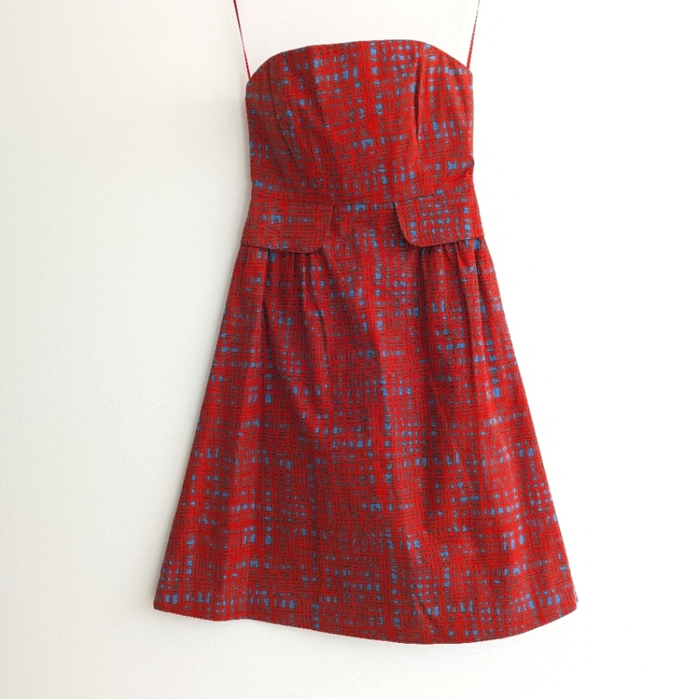 Tabitha Anthropologie Structured Vintage Inspired Dress Size 0